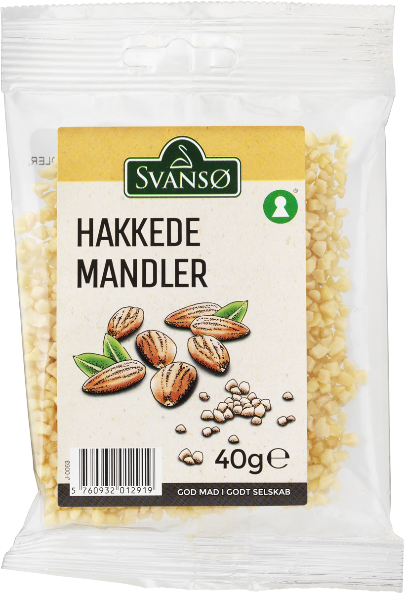 Dr. Oetker Oetker mandler hakkede 125 g