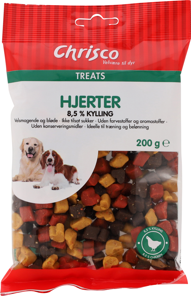 Chrisco hjerter 200 g 200 g