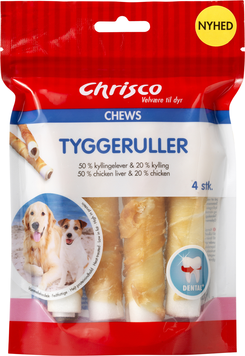 Chrisco tyggeruller kyllin 100 g