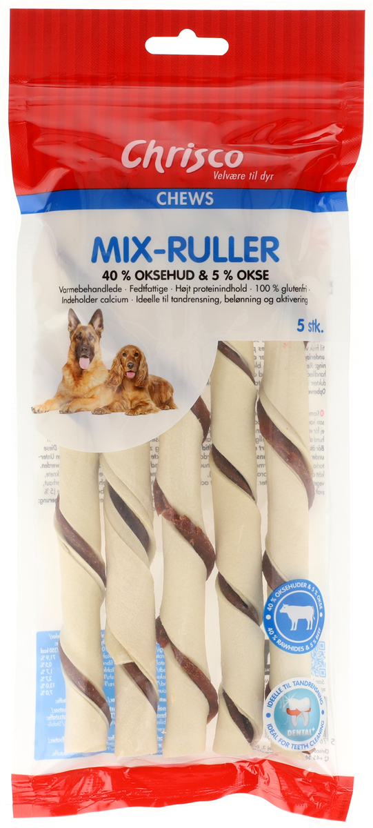 Chrisco mix-ruller 5 stk S 5 stk.