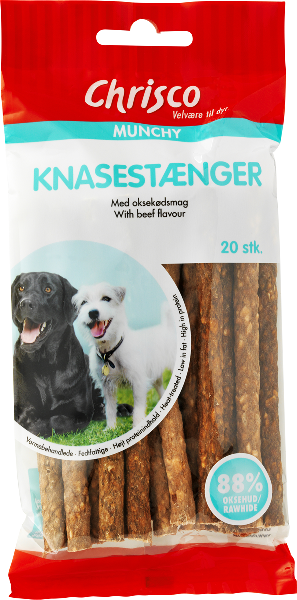 Chrisco knasestænger runde 20 stk.