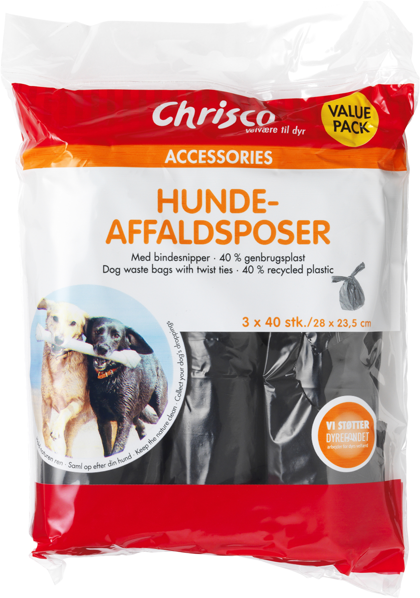 Hundeposer m. bindesnip, Chrisco 304 g