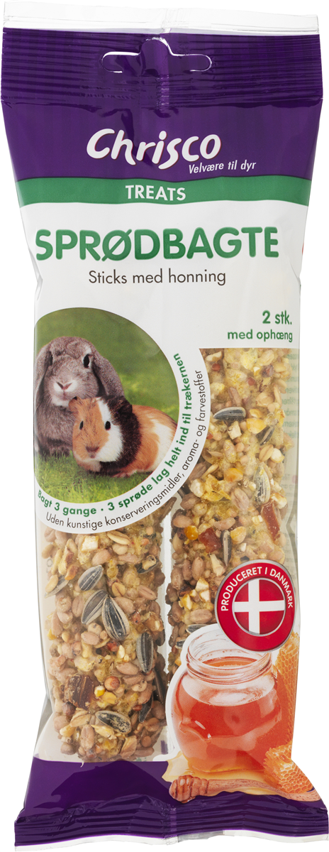 Chrisco Sprødbagte med honning 112 g