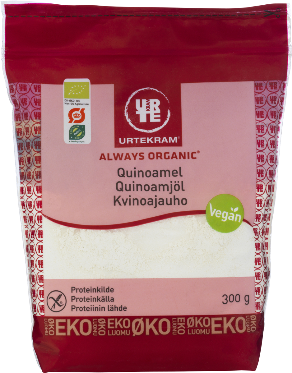 Urtekram Urt. quinoamel glf øko 300 g