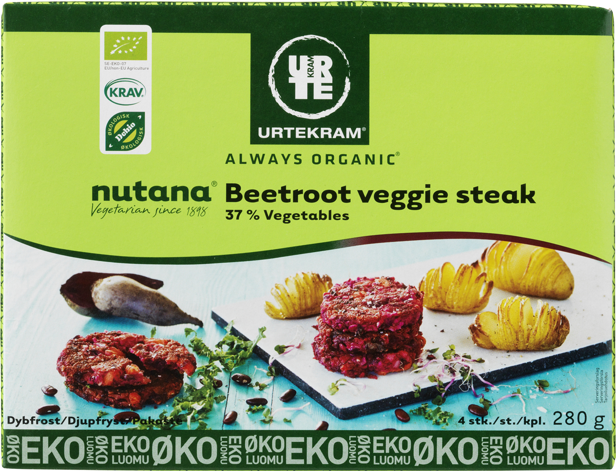 Nutana beetroot steak øko 200 g