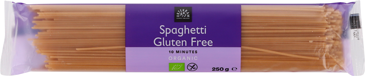 Urtekram Spaghetti glutenfri øko 250 g