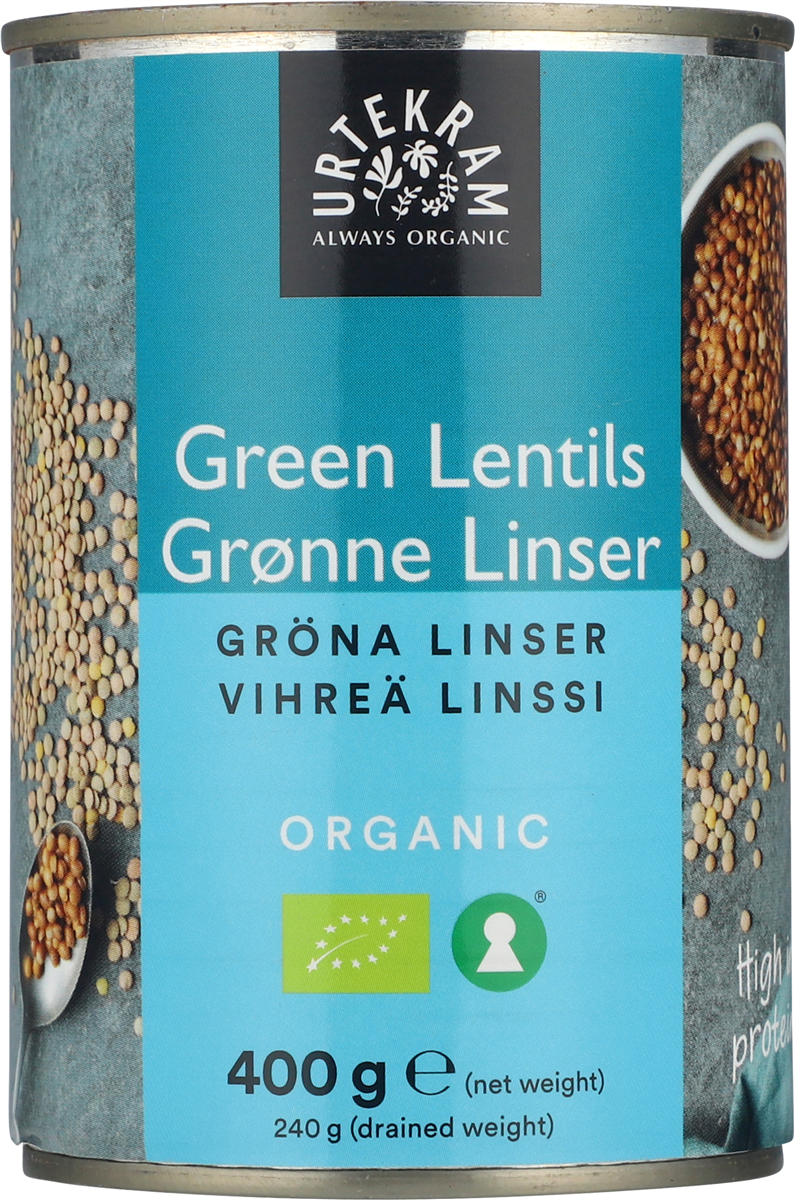 Urte Grønne Linser Øko