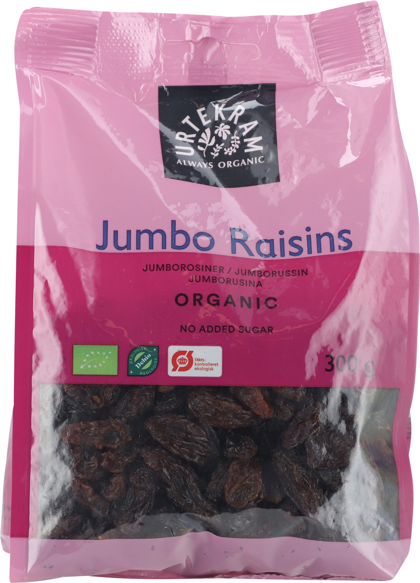 Urt. Jumbo Raisins Øko