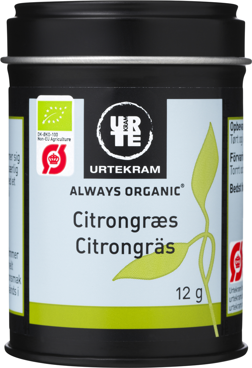 Urtekram Urt. citrongræs øko 25 g