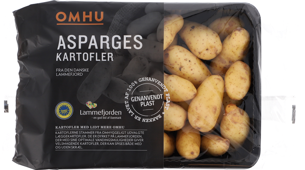 Omhu Asparges Kartofler