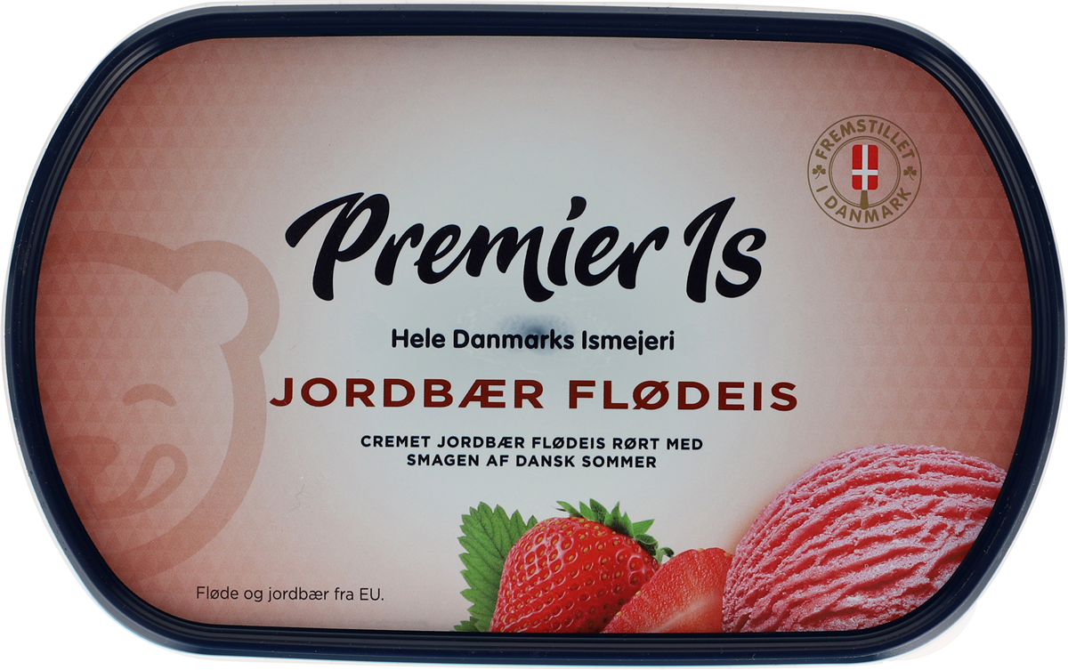 Premier Flødeis Jordbær