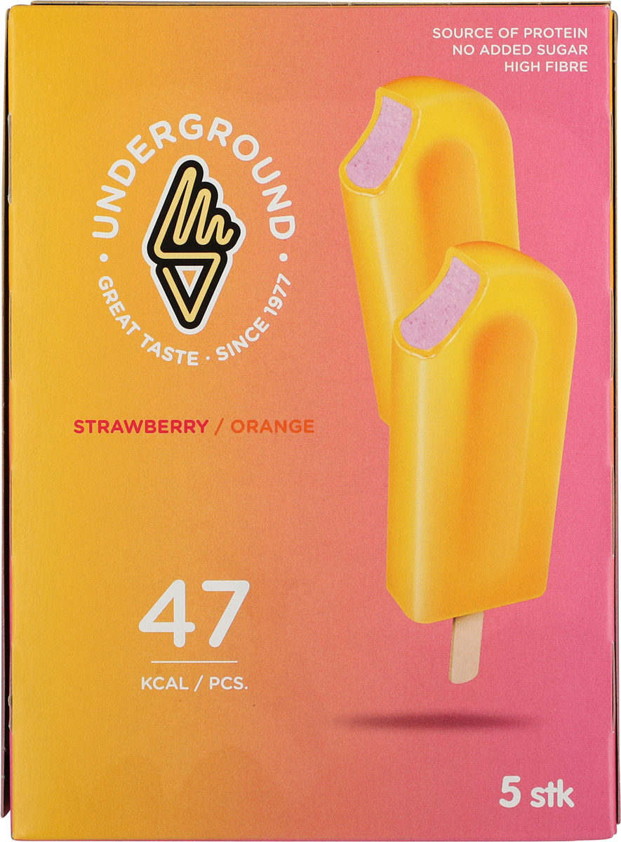 ❄️Ispinde m. appelsin & jordbær, Underground