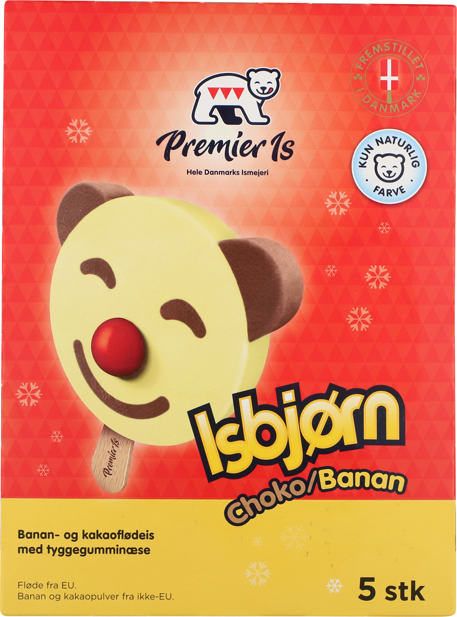 Isbjørn choko/banan