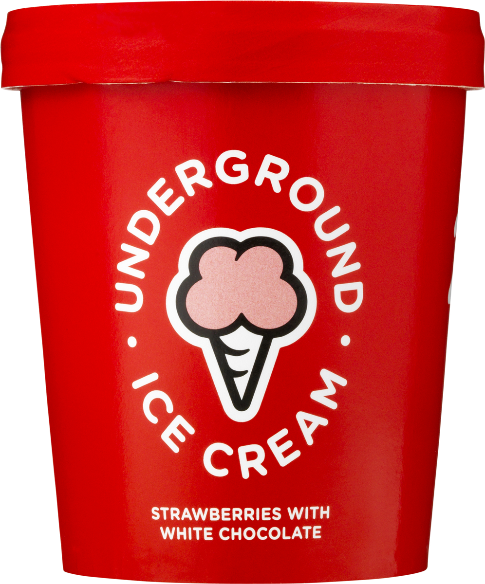 Ug strawberries w/choko 500 ml