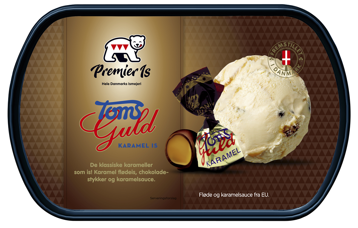 ❄️Guldkaramel is, Toms