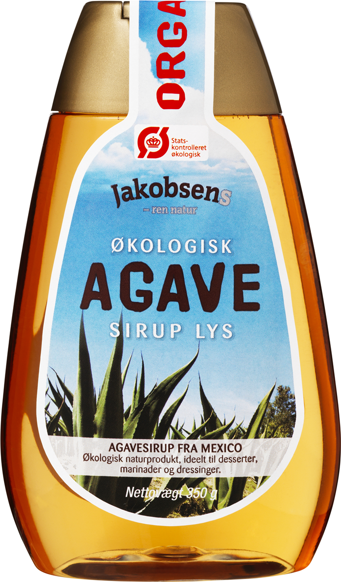 Jakobsen Agavesirup Lys Øko