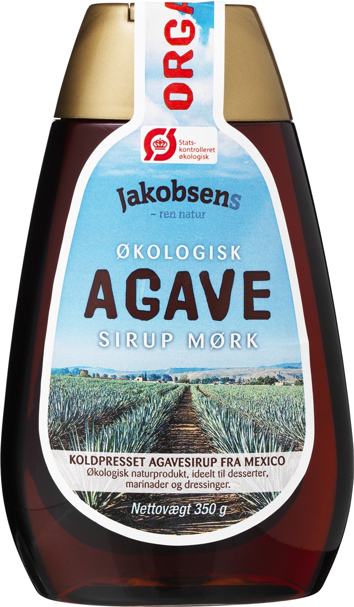 Jakobsens Mørk agave sirup øko. 250 ml