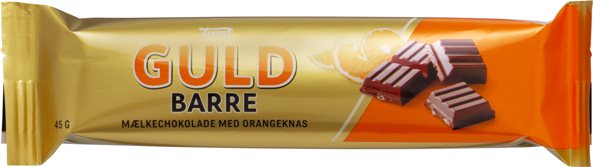 Toms Guld Barre orangeknas 45 g