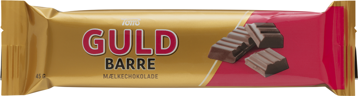 Toms Guld Barre mælk 45 g
