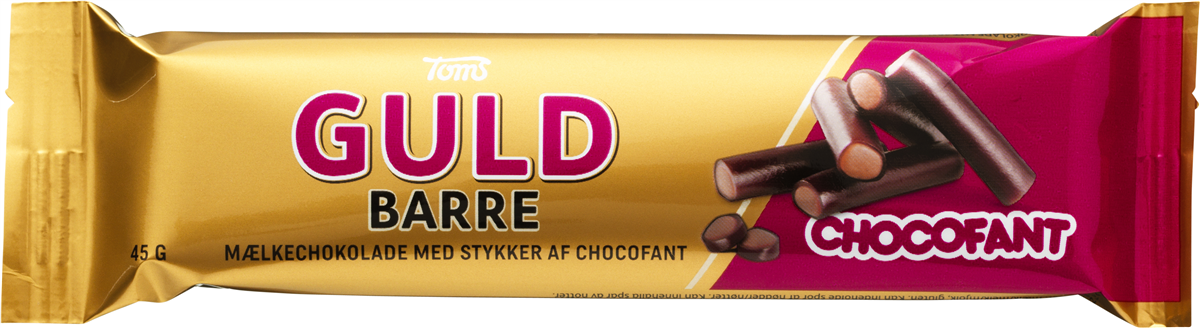 Toms Guld Barre chocofant 45 g