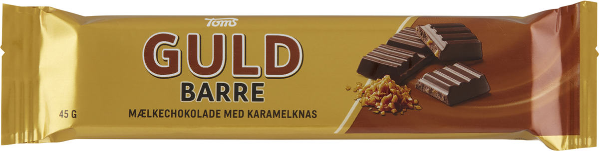 Toms Guld Bar karamelknas 45 g