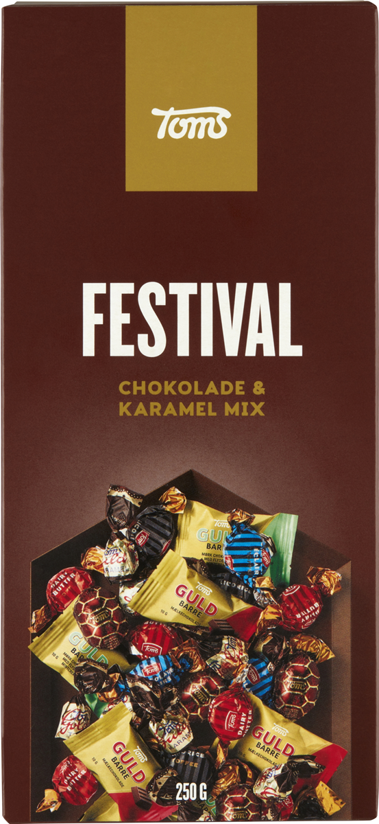 TOMS FESTIVAL, 250 GR / Danmark