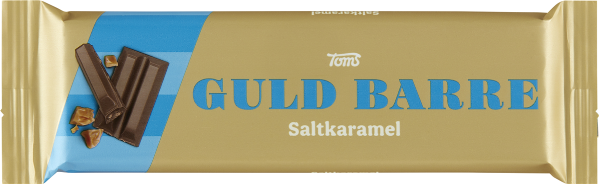 Toms Guld Barre saltkarame 45 g