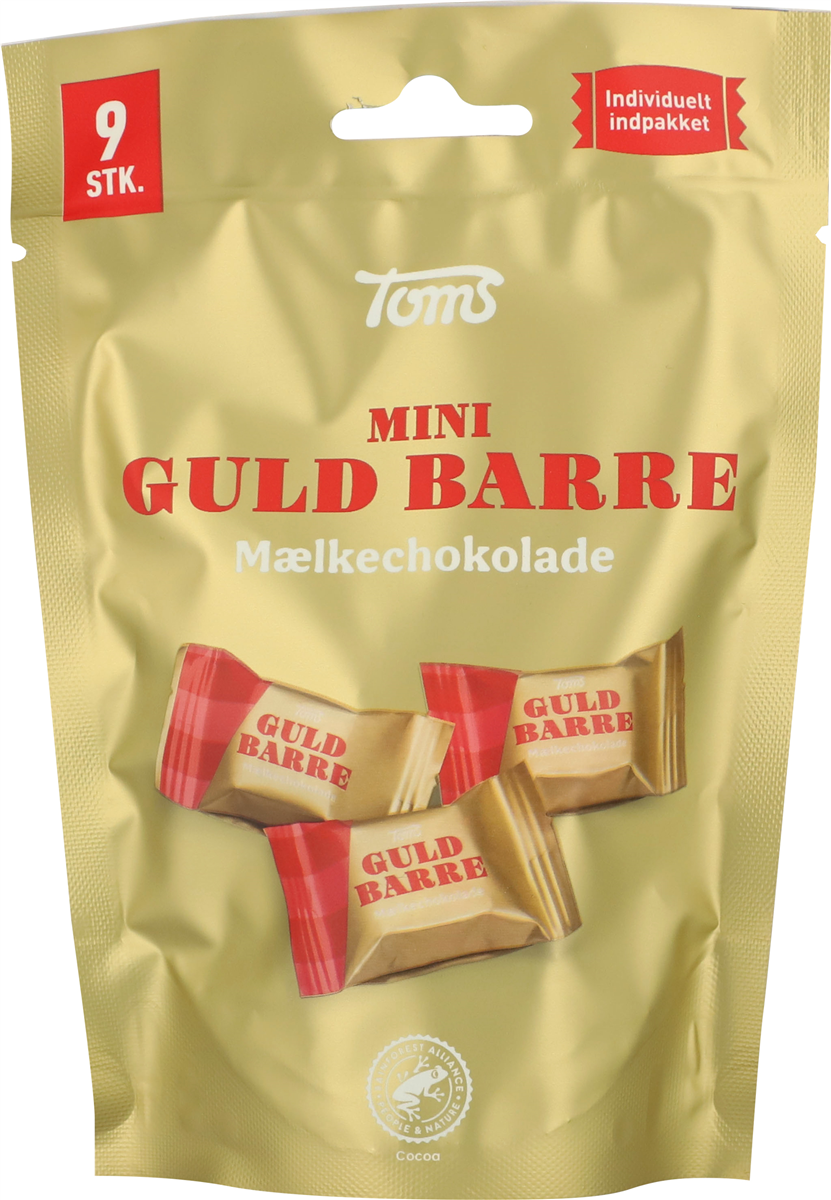 Toms Guld Bar Mælk Mini