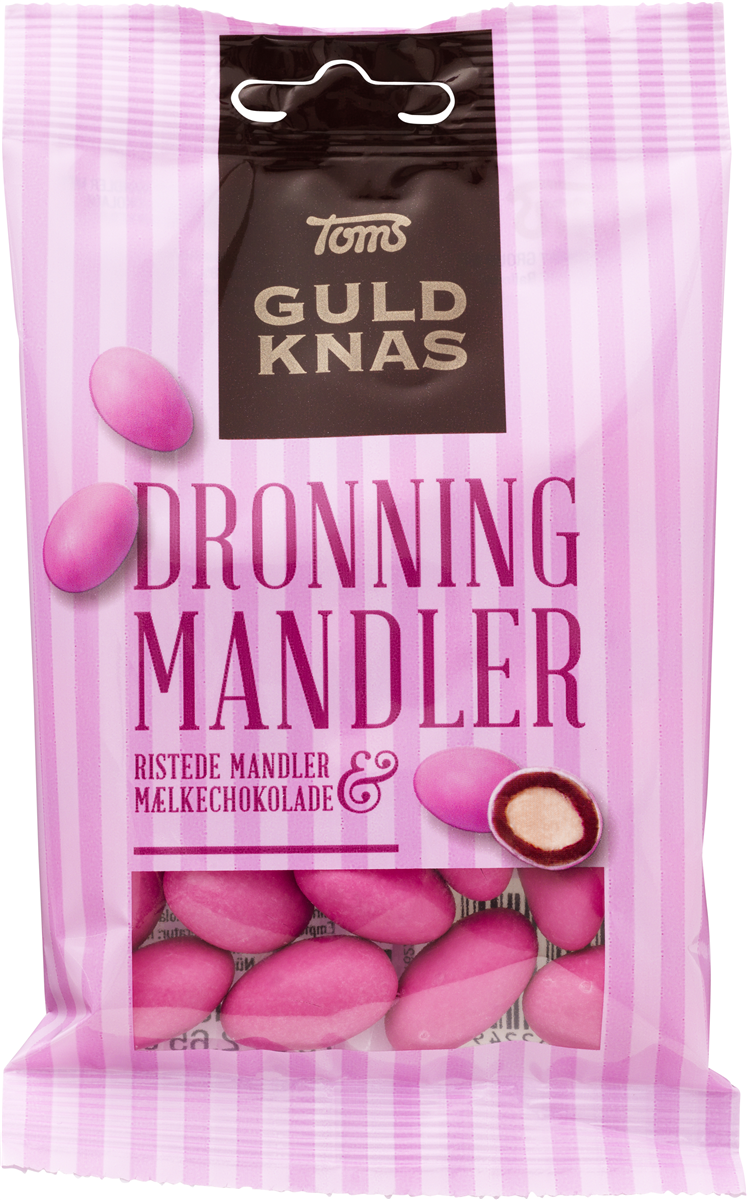 Toms, Mandler m. mælkechokolade og sukkerskal