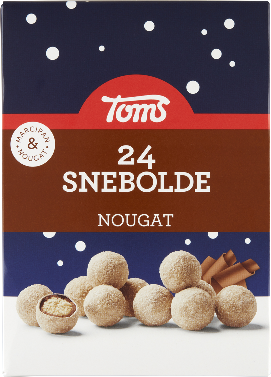 Toms snebolde nougat 372 g