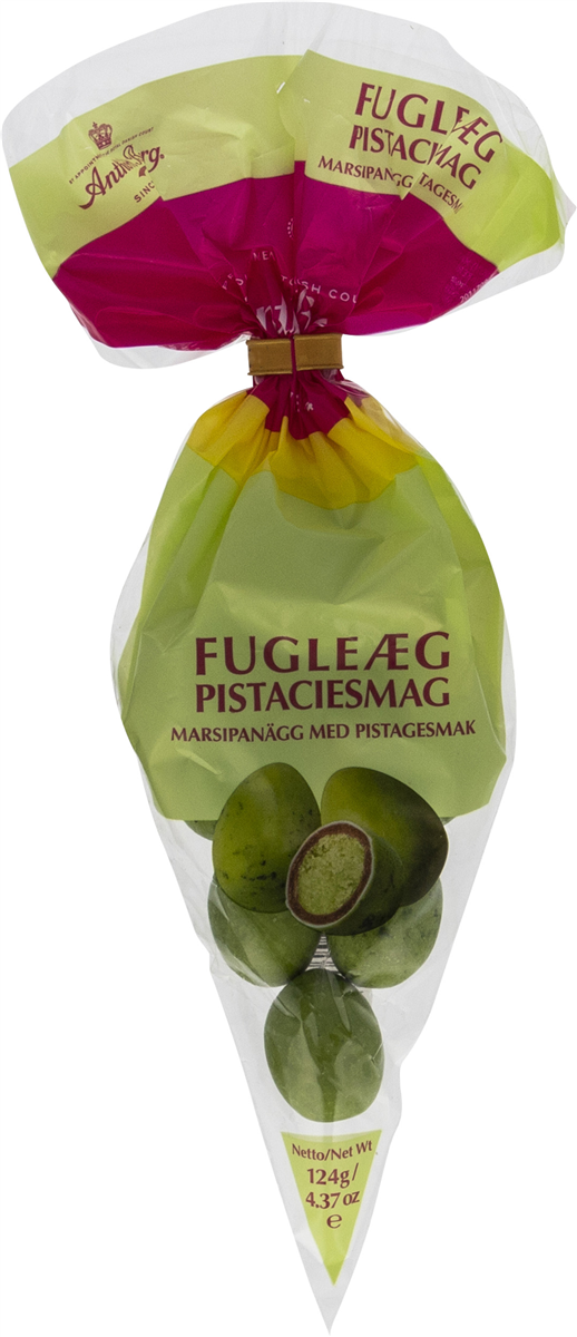 Anthon Berg A.B. fugleæg pistacie 124 g