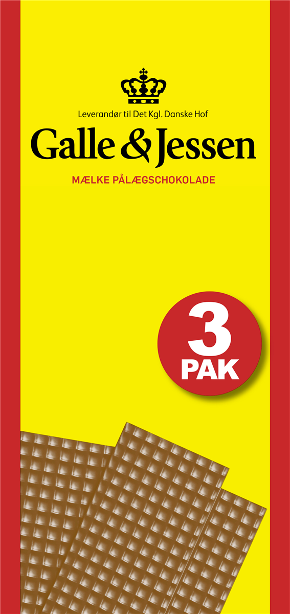 G&J Pålægschokolade Mælk