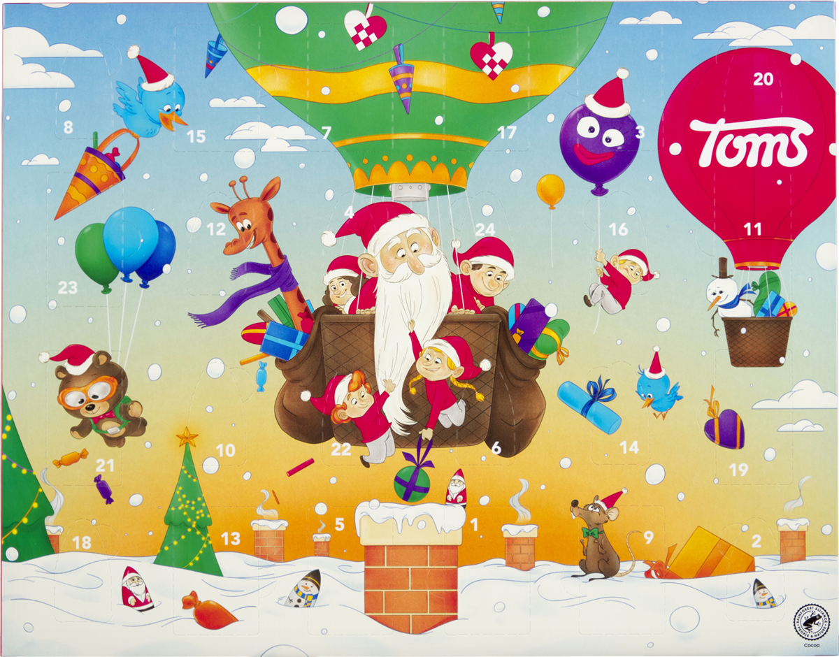 Toms Chokolade Kalender