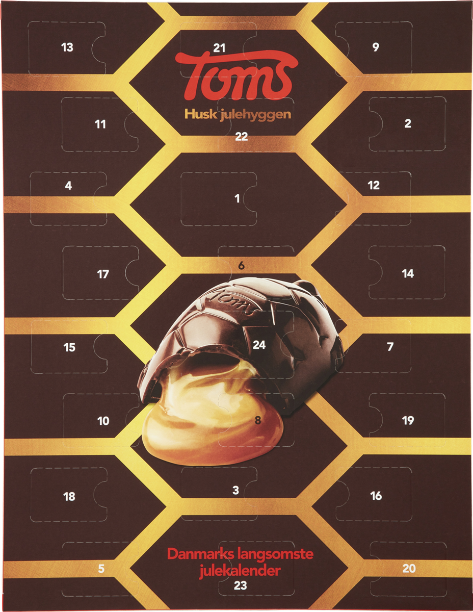 Toms julekalender skildpad 304 g