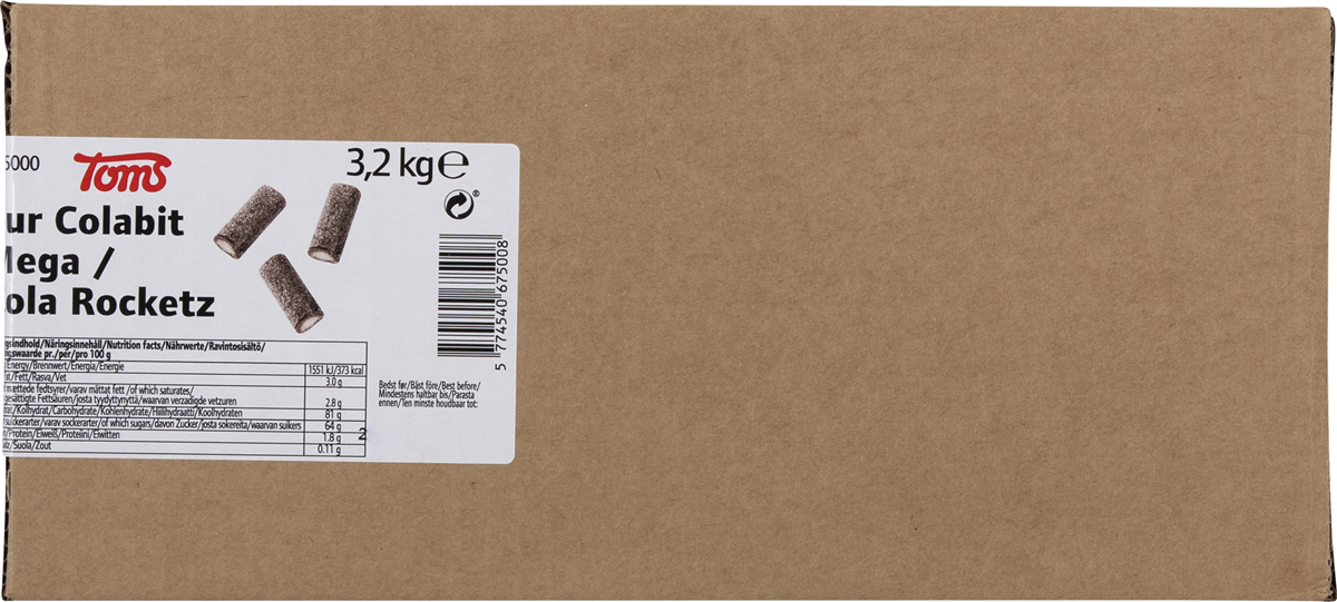 Toms Mega Cola 3,2 g