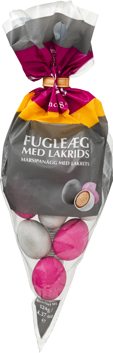 Anthon Berg Fugleæg med lakrids 124 g