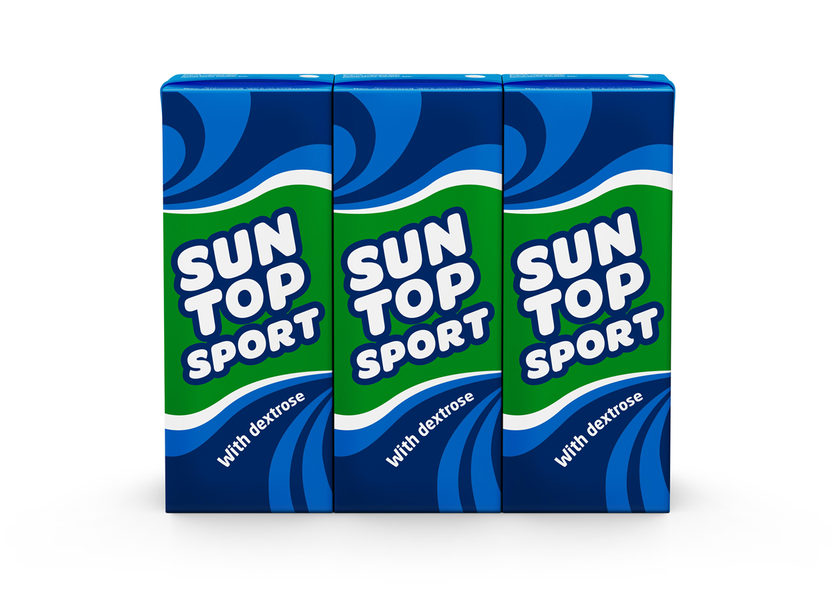 Suntop Sport 3 x 200 ml 600 ml