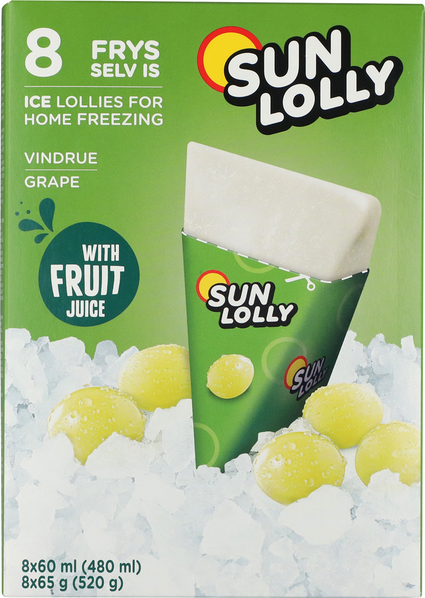 Frys selv-is m. vindrue, Sun Lolly