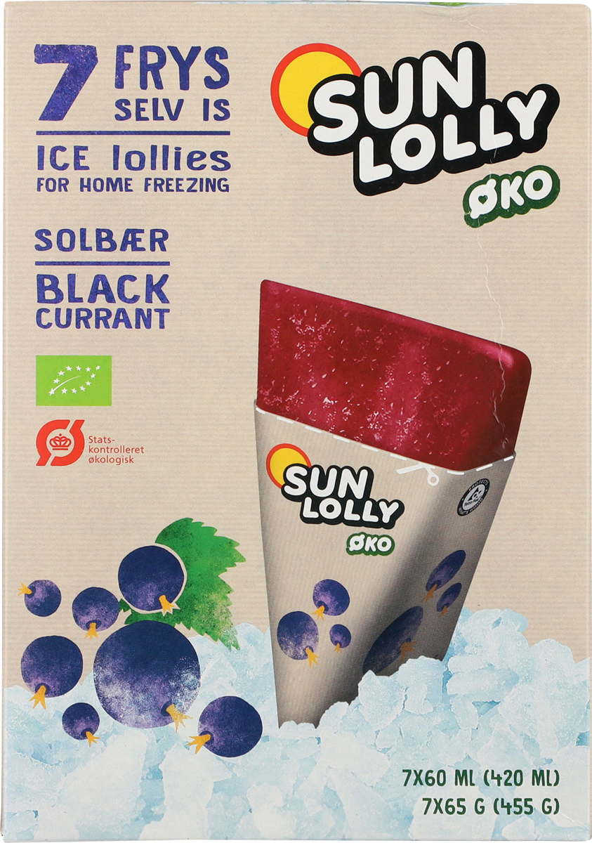 Sun Lolly Solbær Øko