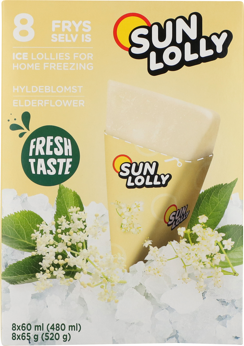 Sun Lolly Hyldeblomst 480 ml