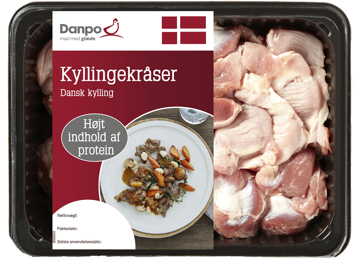 Danpo kyllinge kråser 500 g
