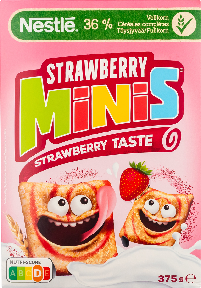 Cini Minis Jordbær 375 g