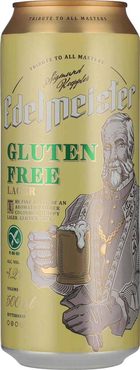 Edelmeister Glutenfri Lager 50 cl