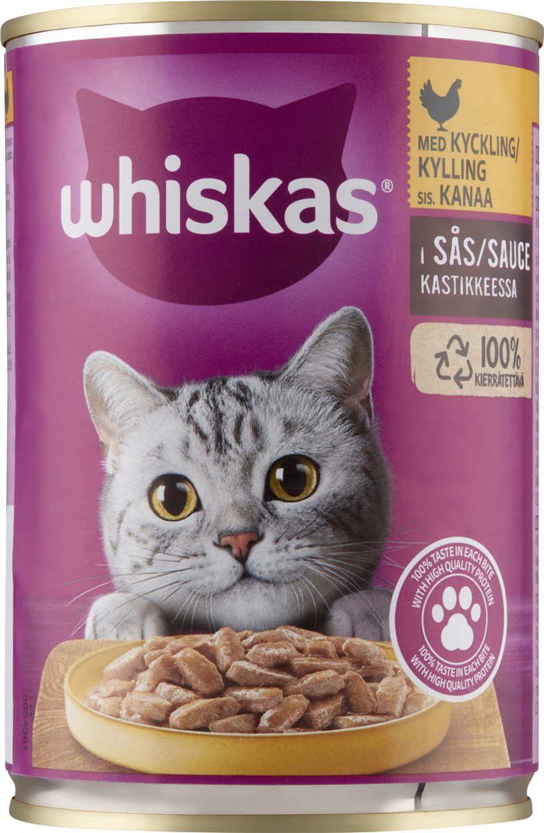 Whiskas kylling i sauce 400 g