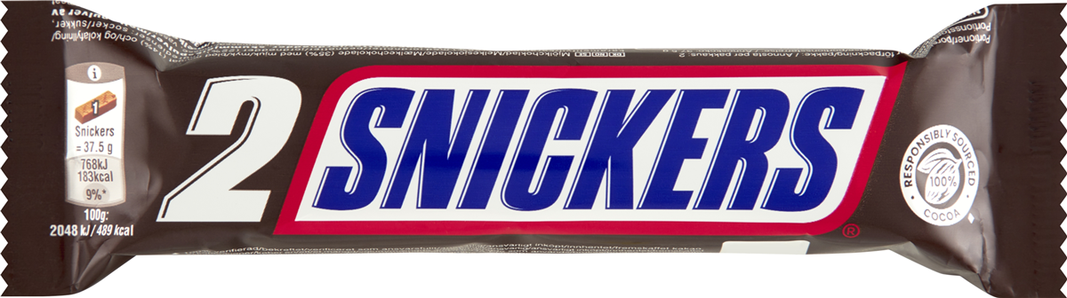 Snickers 2-pk 75 g