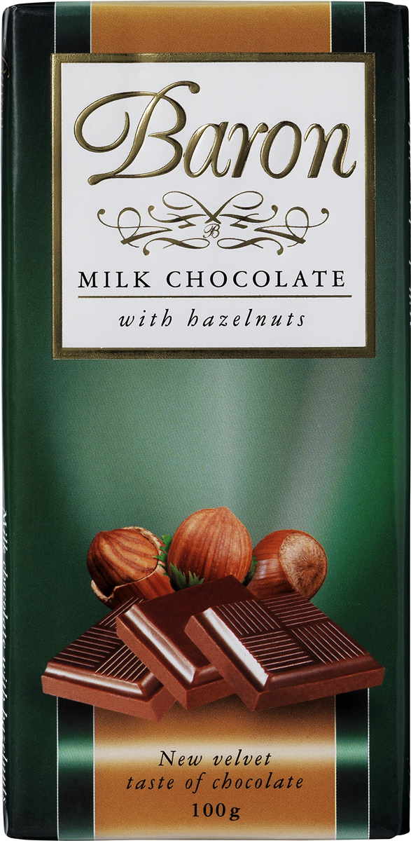 Mælkechokolade hasselnød 100 g