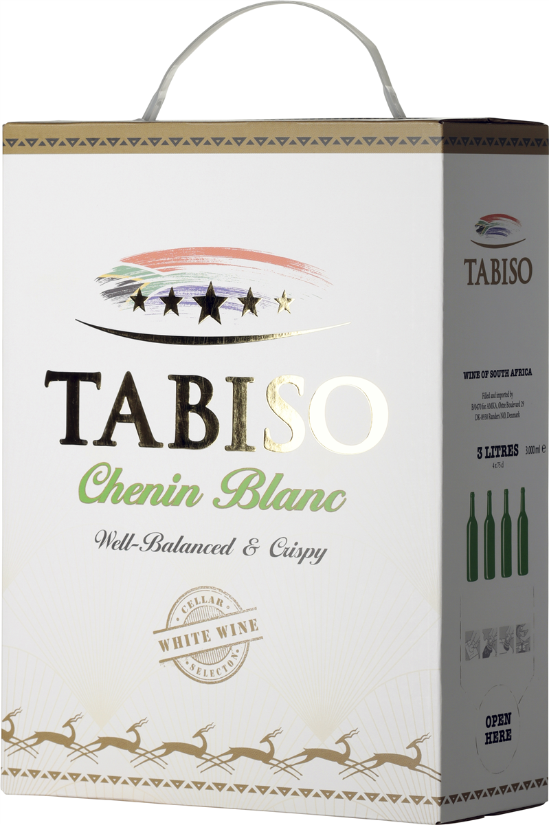 Tabiso Chardonnay/Chenin hvidvin 3 L