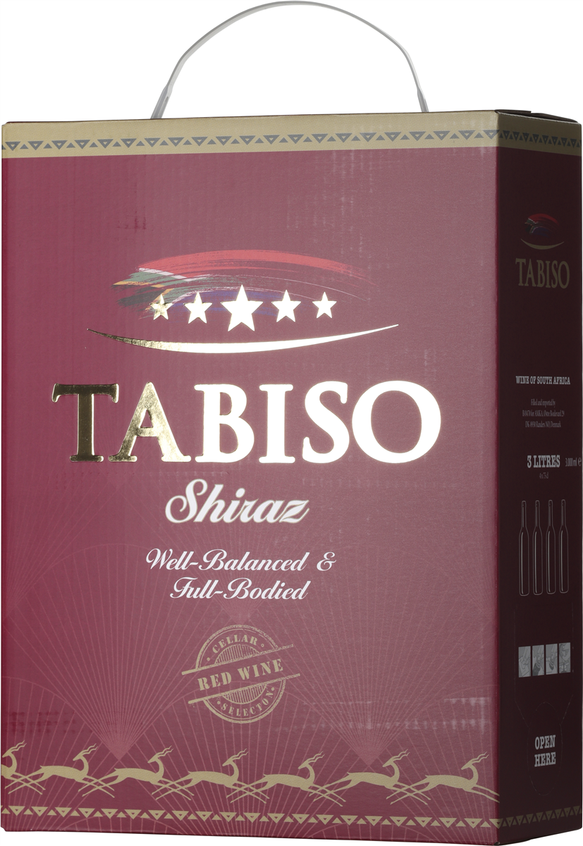 Tabiso Shiraz/Grenache Rødvin