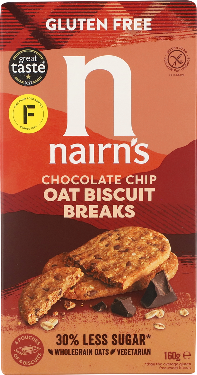 Havre & chokoladekiks glf 160 g