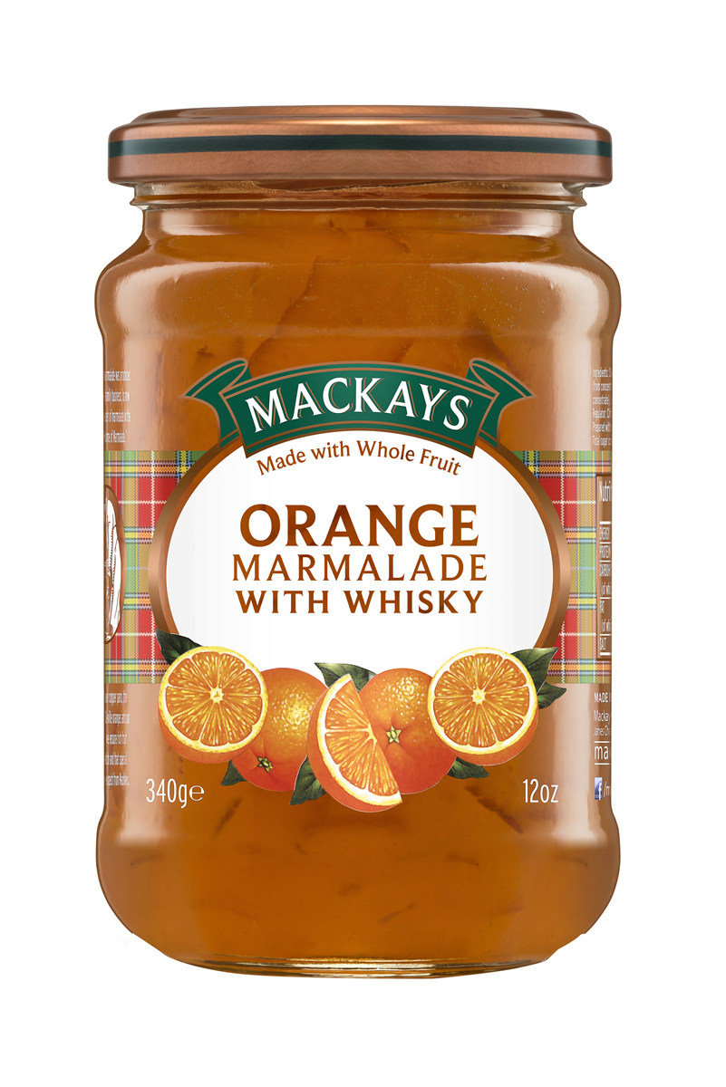 Mackays Marmelade Appelsin med Whisky